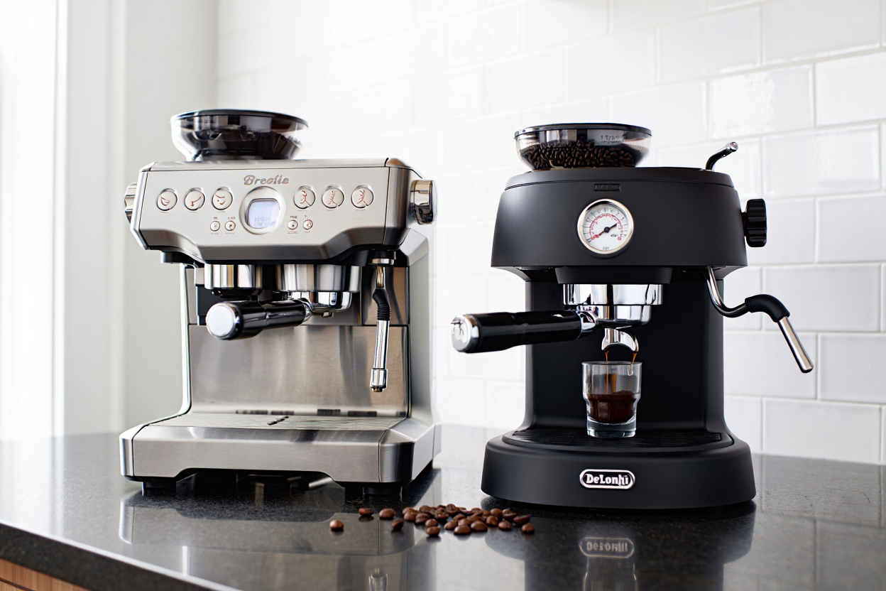 Breville Barista Express vs De'Longhi La Specialista: Which Should You Buy in 2026? — hero image