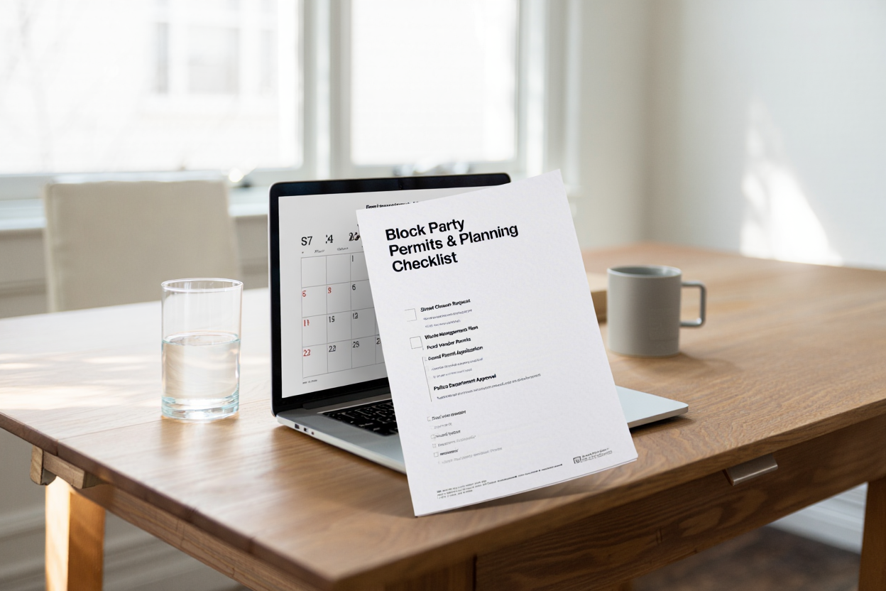 Block Party Permits & Planning Checklist — 2026 Guide — hero image