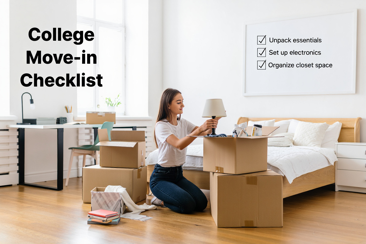 College Move-in Checklist — Complete 2026 Guide — hero image