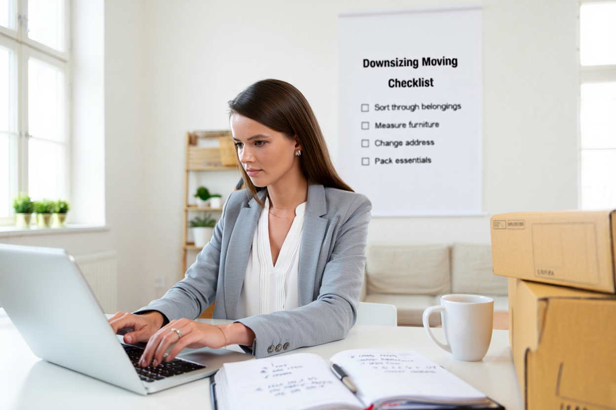 Downsizing Moving Checklist — Complete 2026 Guide — hero image