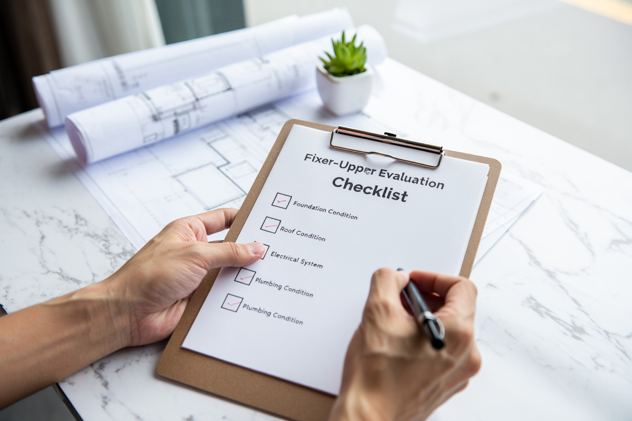 Fixer-Upper Evaluation Checklist — How to Tell a Good Deal from a Money Pit — hero image