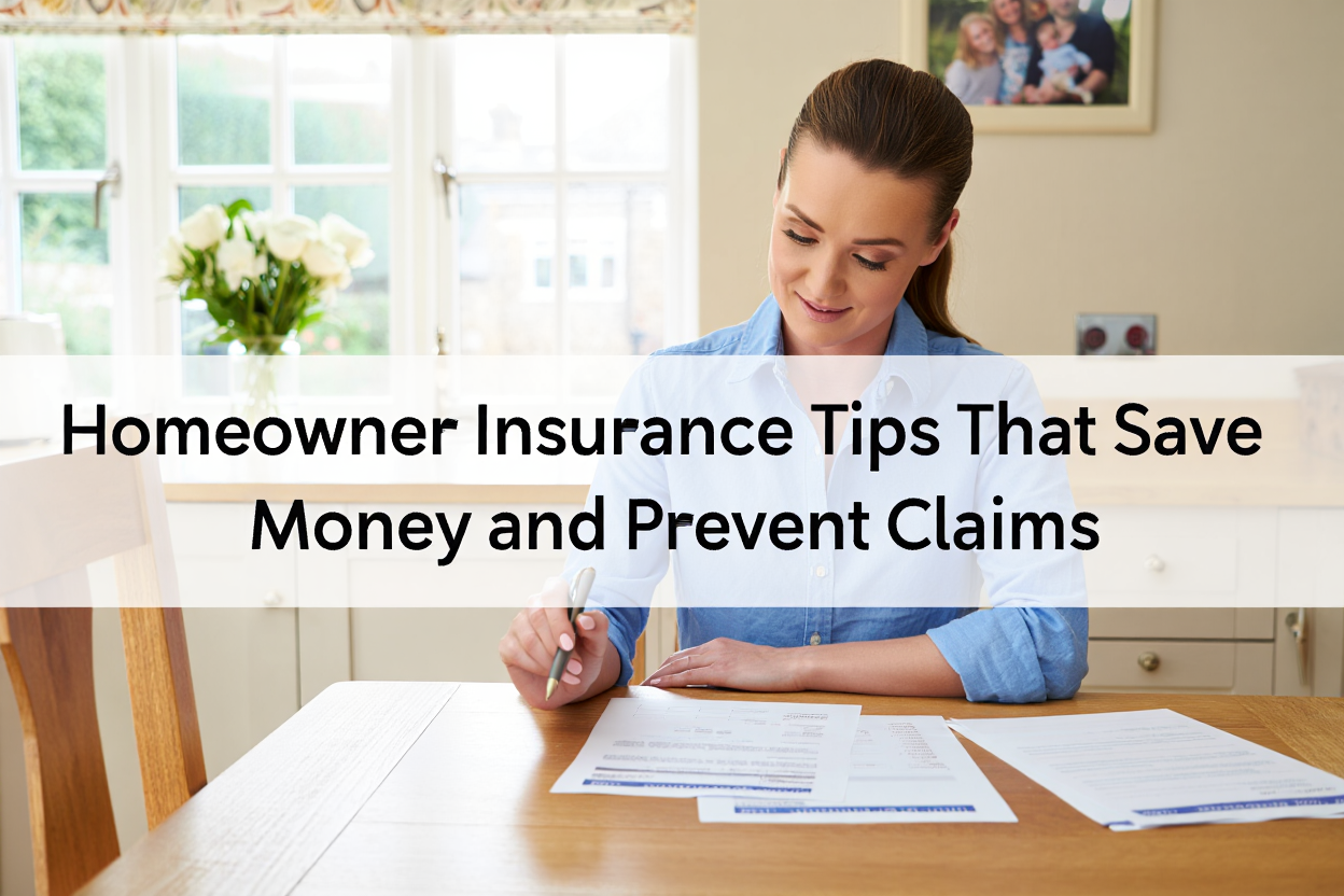 12 Homeowner Insurance Tips That Save Money and Prevent Claims (2026) — hero image